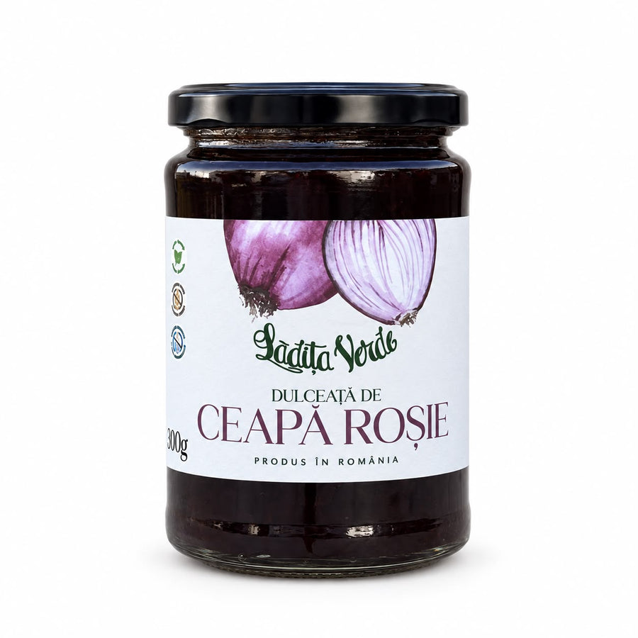 Dulceață de ceapă roșie