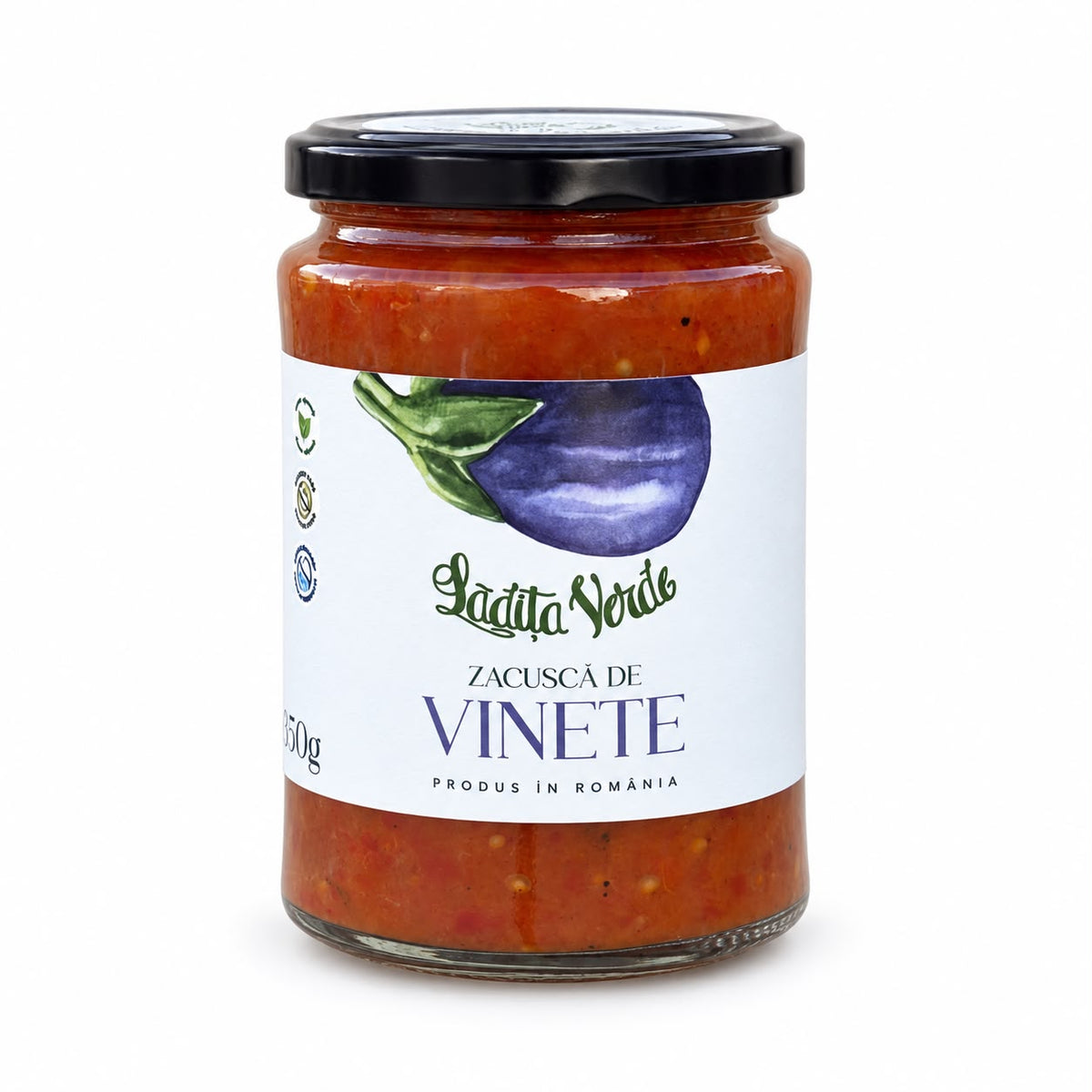 Zacuscă de Vinete Lădița Verde 350g